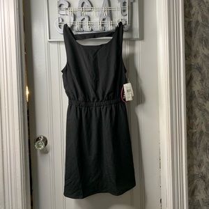 Black Dress with detailing in the back